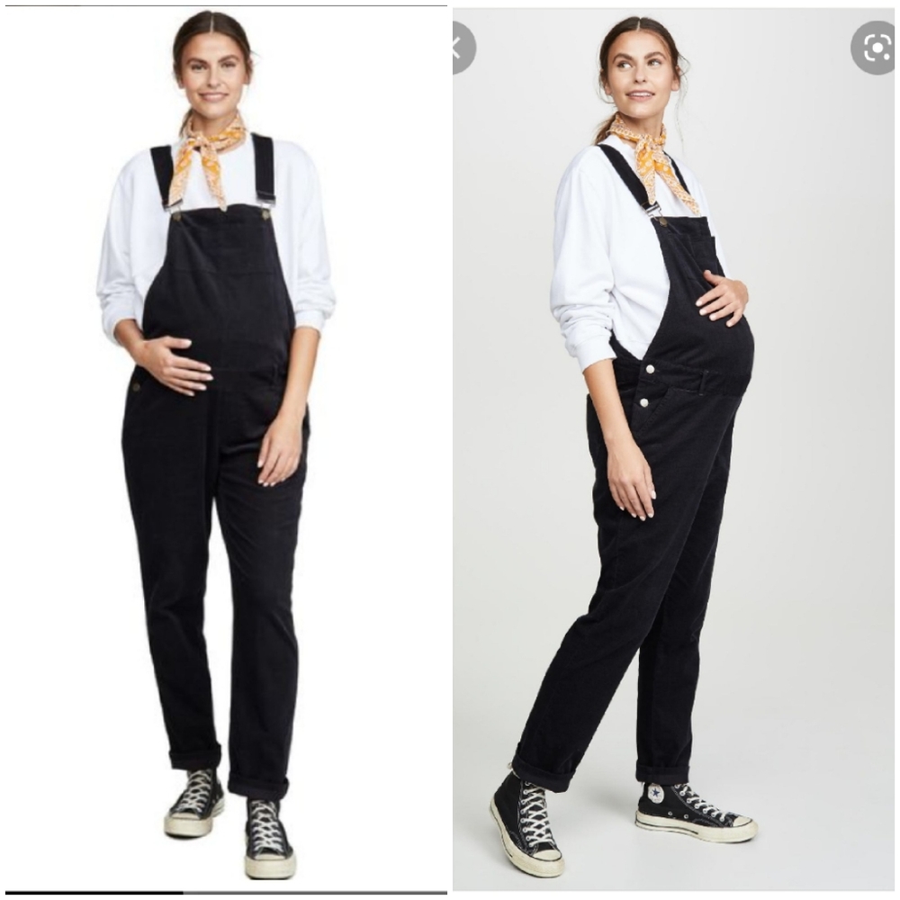 Hatch Women's Blue Cord Overalls Size S / M